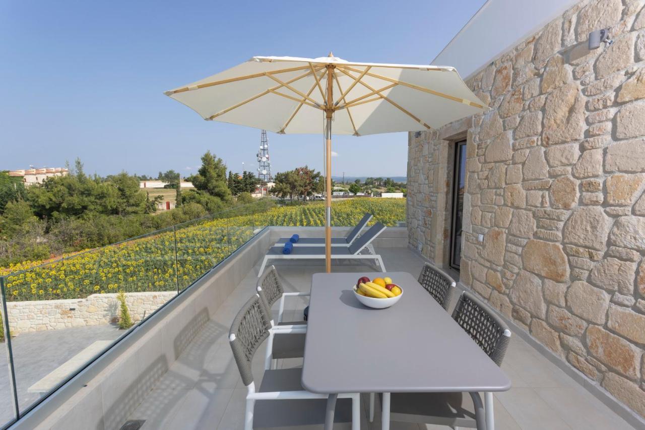 Anna Mare Luxury Apartments Afytos Luaran gambar