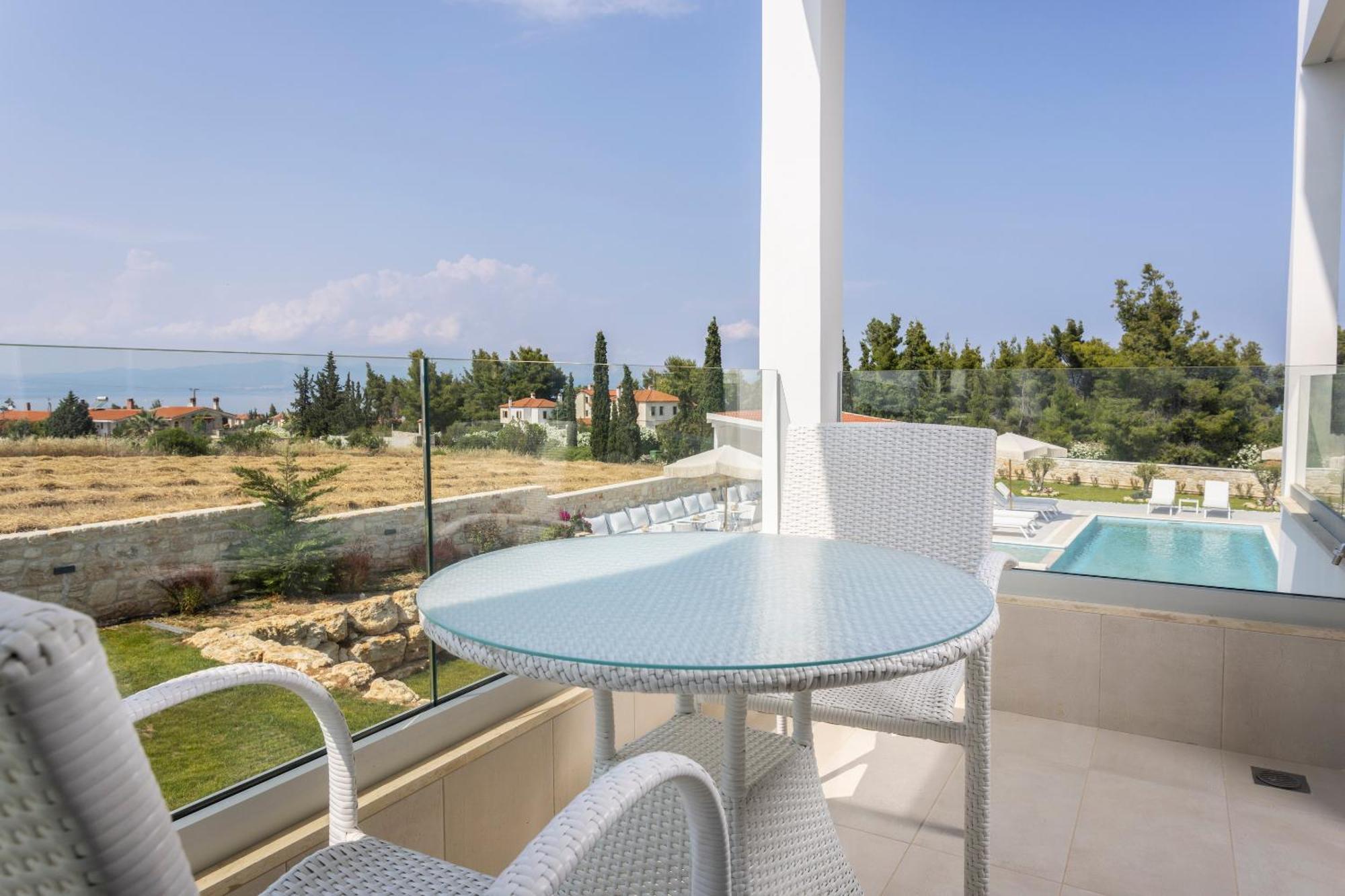 Anna Mare Luxury Apartments Afytos Luaran gambar