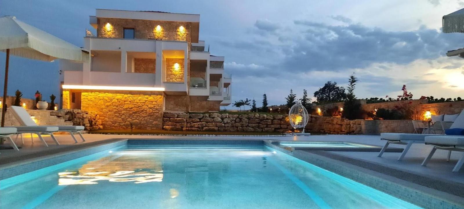 Anna Mare Luxury Apartments Afytos Luaran gambar